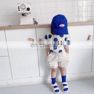 5141 Baby Clothing Korean Style Newborn Baby Girl Dot Casual t Shirt photo-5