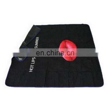 Promotional Foldable Printed Waterproof Custom Logo Disposable Picnic Blanket