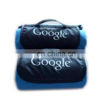 Disposable Promotional Printed Waterproof Custom Logo Foldable Picnic Blanket photo-4