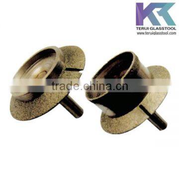 Plating diamond and sintered bronze sink drill