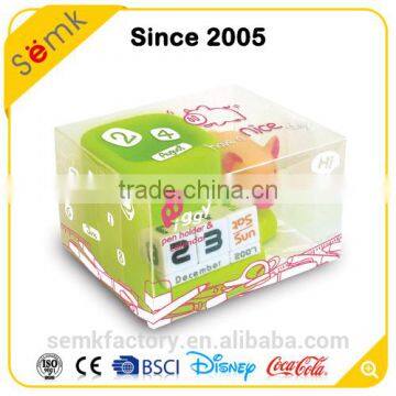 Hot Sale Cute Animal Design Pig Shape Decorative Multi Purpose Calendar Pen Holder photo-5