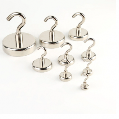 60mm Neodymium 265lb Super Strong Magnetic Metal Hooks