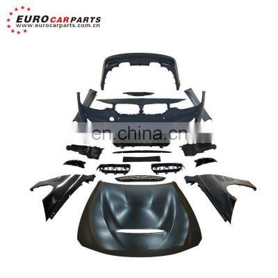 m style auto car body kit pp material bumpers hood bady side skirt fender duct  parts for 3 series f30/f35 upgrad parts