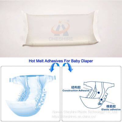 Structure Glue Transparent Colorless Hot Melt Pressure Sensitive Adhesive for Nursing Pads Baby Diaper Construction Glue