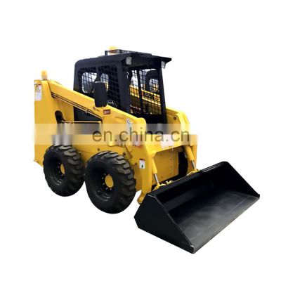 4 Wheel Drive China Skid-steer Attachment  Loader Manufacturer