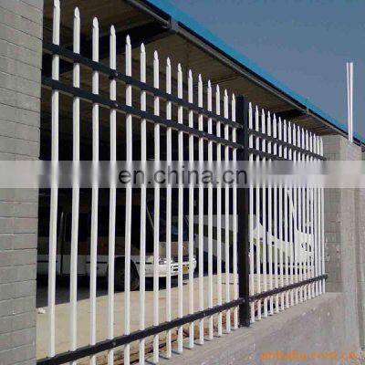 Hot Dip Galvanized Steel Palisade Fence Cheap Wrought Iron Fence Wire Mesh Fence