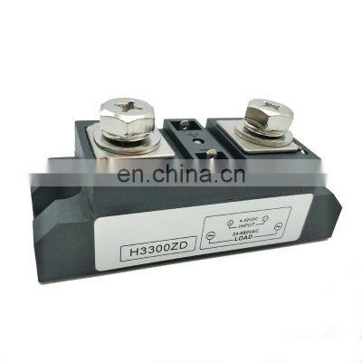 300A Industrial SSR Single-phase Solid State Relay Input 4-32VDC Output 24-680VAC, Solid State Relay