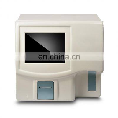 LED Display with Touch Screen 3 part differentiation Cheap Portable 3 Part Fully Automatic Hematology Analyzer