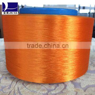 dope dyed polyester filament yarn for weaving, knitting and Sewing