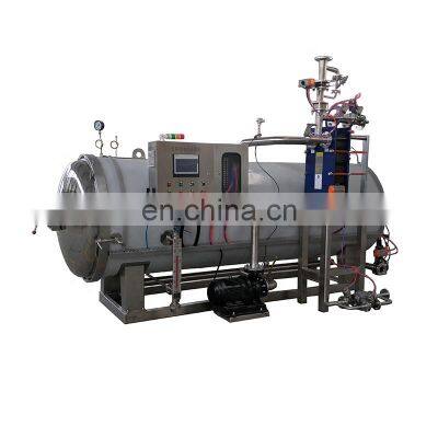 high pressure static water spray retort machine price for meat