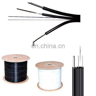 Supply Competitive Price FIBER OPTIC 1 CORE 1km 2km 3km Plywood Drum FTTH DROP CABLE SINGLE MODE INDOOR FIBER OPTIC CABLE