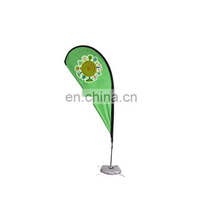 Competitive Price Fashionable Teardrop Flag Printing with Custom Logo