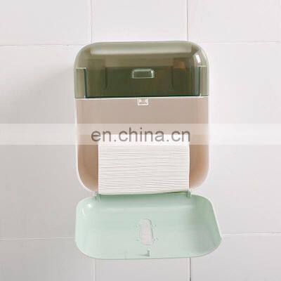 Wholesale Automatic Wall Mount Abs Luxury Bathroom Hand Tissue Roll Toilet Napkin Paper Facial Tissue Box Tissue Dispenser photo-2