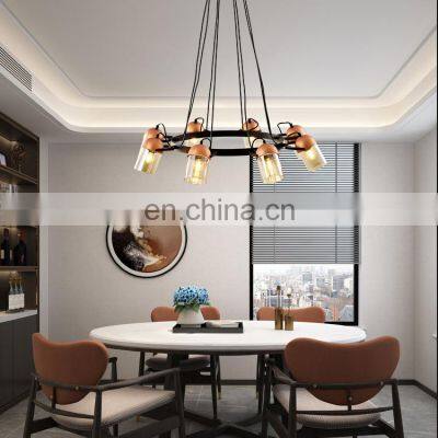 HUAYI New Model Simple Style Modern E14 Bulb 300w 480w Living Room Bedroom Indoor Pendant Light photo-2
