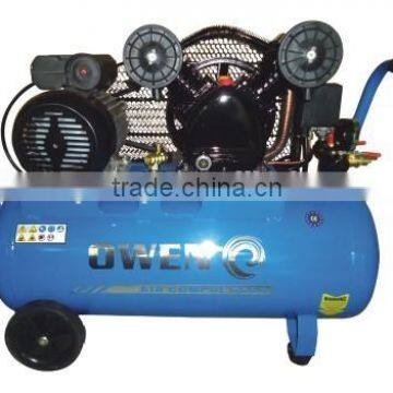 Portable piston belt driven industrial air compressor with CE