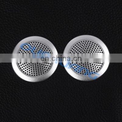 For Land Rover Defender 110 2015 2016 For Jaguar XE XF Car Styling Dashboard Circular Speaker Cover Trim Sticker Accessories