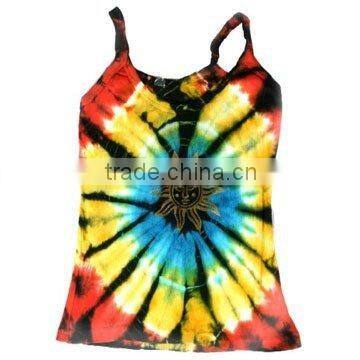 Tie-die Print Summer Top