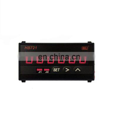 HB721 intelligent double - setting six - digit counter    raster meter    meter     plus or minus count identification phase