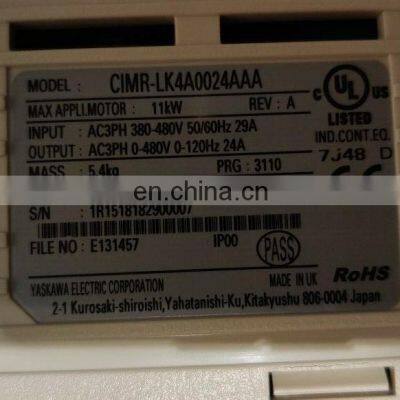 New Original Yaskawa Inverter T1000 E1000 J1000 V1000 A1000 24v to 380v ac Motor Inverter CIMR-AT4A0103AAA