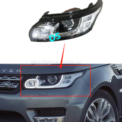 Land Rover Range Rover Sport Headlamp Assembly L494 2014 2015 2016 2017 LR044261 LR044268