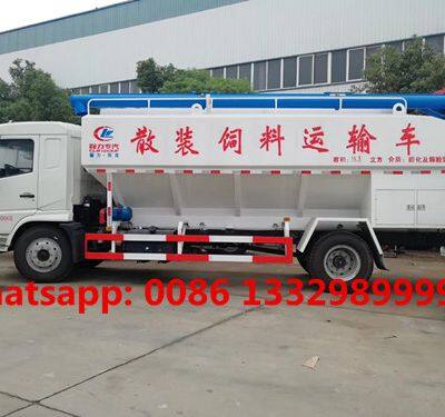 Wholesale Good Price SHACMAN Brand 8T Farm-oriented Bulk Feed Container Vehicle for Sale photo-3