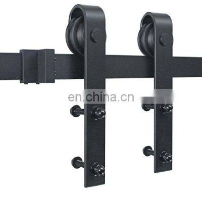 Black powder coating Interior barn door hanger sliding door roller