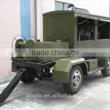 CE Certification 10KVA Tailer Type Portable Electrical Diesel Generators With 403D-11G Engine for Sale photo-5