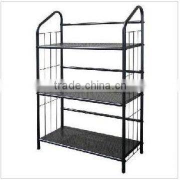 4 levels metal shoes display shelf in 