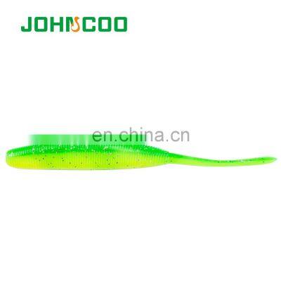 JOHNCOO Soft Bait 6pcs/lot 115mm 7g Artificial Bait Soft Perch Fishing Lure Fishing Tackle Vibration Soft Fishing Lure photo-2