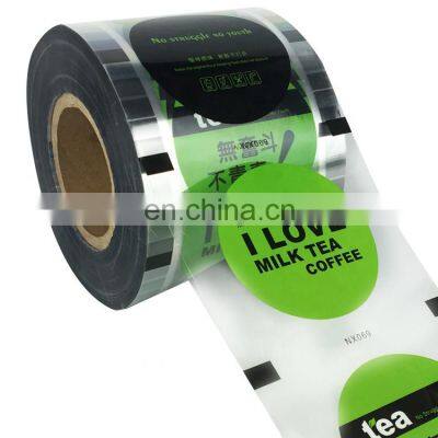 Custom Clear Jelly Cup Packaging Roll Plastic Bubble Tea Sealing Film photo-4