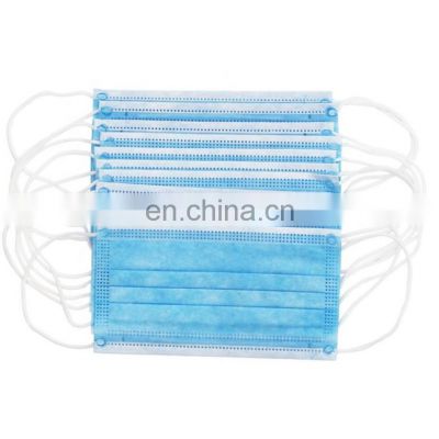 Cheap price 3 ply non-woven disposable waterproof medical face mask