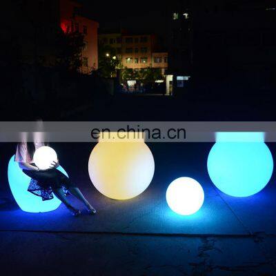 Garden LED Light Night Floating Ball Display Light Xmas Balls With Colors Change LED Ball Light Garden