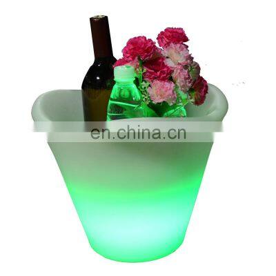 rotomolded coolers battery operated light up plastic led ice bucket champagne wine beer coolers