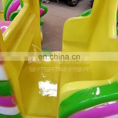 Funny Funfair Playground Equipment Outdoor Amusement Kiddie Rides Fairy Train for Sale photo-3