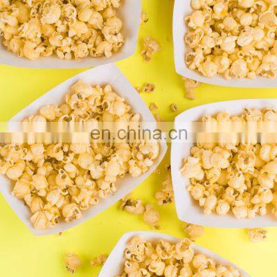 Food Grade Brown Kraft Paper Lunch Box Boat Box Shape Kraft Paper Container Fast Food Paper Tray photo-5