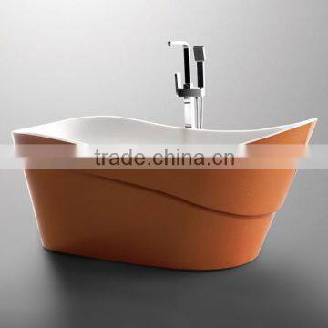 Special Shape Golden Bathtub, Standalone Tub