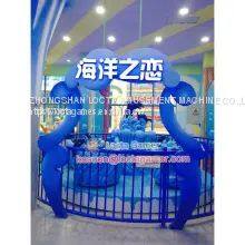 Guangdong Zhongshan Tai Le Amusement Small and Medium-sized Indoor and Outdoor Waterproof Glass Steel Electric Ocean Love Rotating Coffee Cup Rotation Revolution One Automatic Rotation photo-3