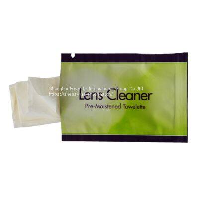 Anti-bacteria Cleaning Lens Windows Mirrors and Glass Cleaning Wipes: for Glasses, Camera, Cell Phone, Smartphone, and Tablet – Safe for AR lenses, Quick Drying, Streak Free, Disposable - Individually Wrapped