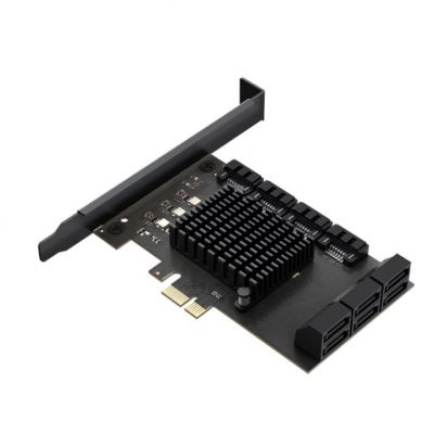 10 Port SATA III Storage Expansion PCIe Card