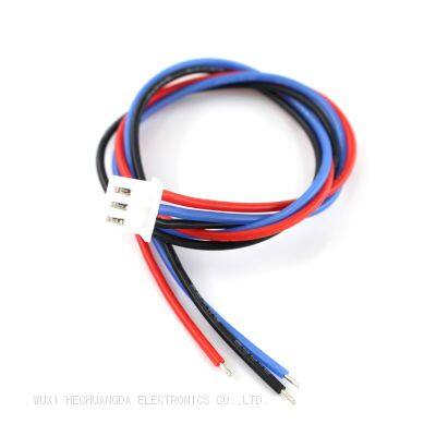 Custom factory wire?harness?assembly JST XH ZH SH 2/3/4/5/6/7/8/9/10pin color electronic wire balance cable wiring harness