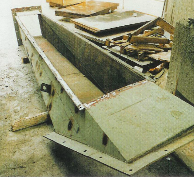 Wear Steel Plate Liner Coal Chute Bunker ASTM Wear-Resistant Steel Custom Including Cutting Welding Bending Punching photo-3