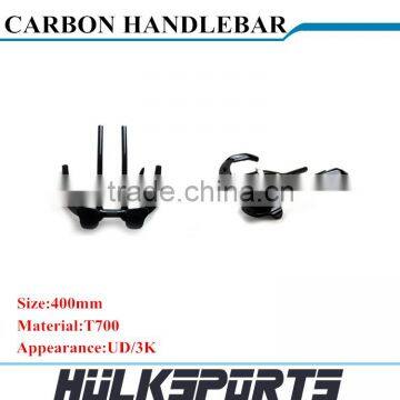 T700 carbon TT handlebar 3K/UD carbon handlebar wholesale 400mm handlebar