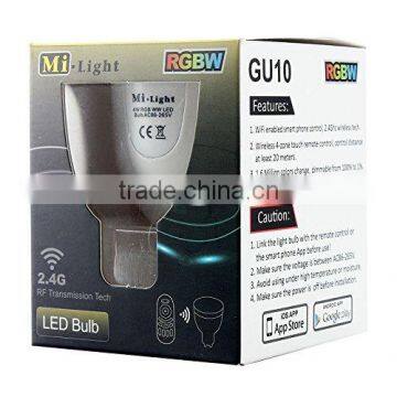 2.4G Wifi GU10 4W RGBW LED Light Bulb photo-5