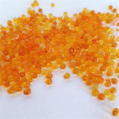 Orange Color-changing Silica Gel Desiccant 2-4mm Reusable Moisture Absorber Beads
