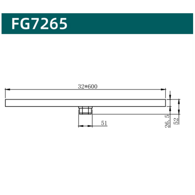 High Quality Modern Stainless Steel Linear Floor Drain 32mm*600mm Factory Price Shower Strainer for Bathroom Kitchen Outdoor Use photo-4
