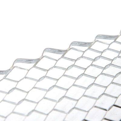 3.4 2.5 1.75 Flat Diamond Mesh Lath Manufacturer Heavy Flexible Flat Diamond Lath for Curved Walls and Ceilings