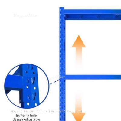 Tool-Free Buckle Design Steel Shelving - Modular Industrial Grade Stacks for Deliveray Station & -Easy Installation photo-5