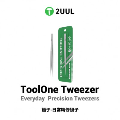 2UUL TW15 ToolOne Precision Tweezers for IC Chip and Jumper Wire Maintenance