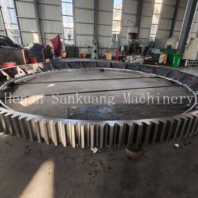 Custom-Sized Forged Gear Ring for Rotary Kilns With Non-Destructive Testing