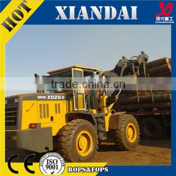 XD935G 3.0T china wheel log loader for sale logging equipment